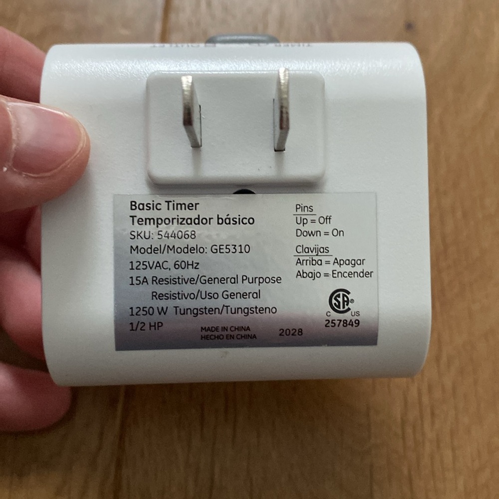 GE Basic Timer - Picture 3 of 3
